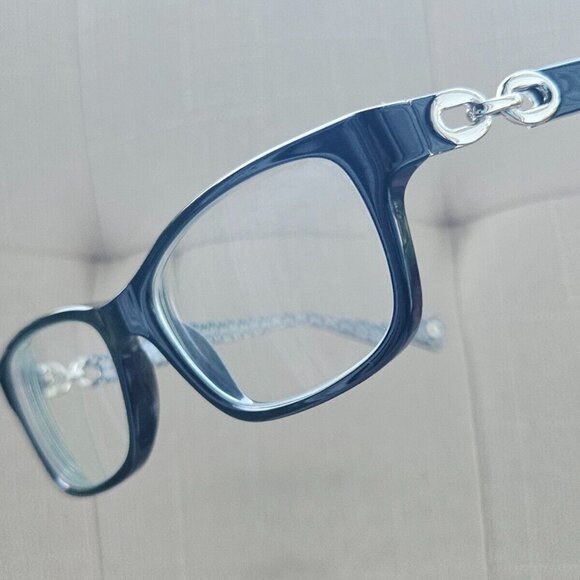 Coach Glasses Frame Black/Black White Sig C 52[]16 135 FANNIE HC6052 Eyeglasses - Picture 6 of 12